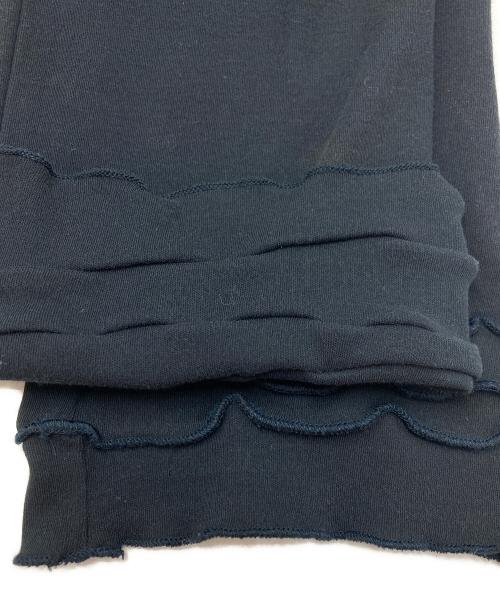 tricot COMME des GARCONS（トリココムデギャルソン）tricot COMME des GARCONS (トリココムデギャルソン) ラウンドネックフリルカットソー ブラック サイズ:SIZE Freeの古着・服飾アイテム