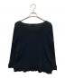 tricot COMME des GARCONS (トリココムデギャルソン) ラウンドネックフリルカットソー ブラック サイズ:SIZE Free：6000円