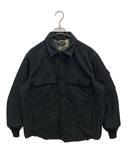 COMME des GARCONS HOMME（コムデギャルソン オム）COMME des GARCONS HOMME (コムデギャルソン オム) 撥水CPOジャケットウールジャケット グレー サイズ:SIZE Sの古着・服飾アイテム