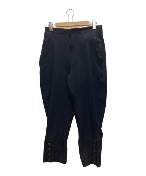 COMME des GARCONS COMME des GARCONS（コムデギャルソン コムデギャルソン）COMME des GARCONS COMME des GARCONS (コムデギャルソン コムデギャルソン) 裾ボタンポリパンツ ネイビー サイズ:SIZE Mの古着・服飾アイテム