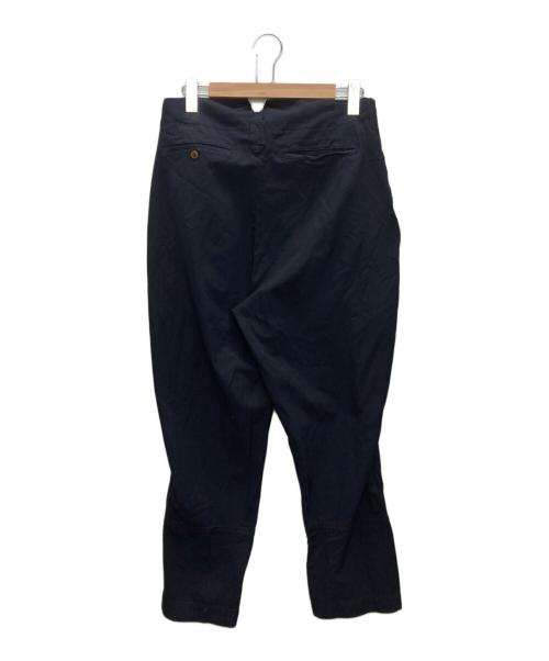 COMME des GARCONS COMME des GARCONS（コムデギャルソン コムデギャルソン）COMME des GARCONS COMME des GARCONS (コムデギャルソン コムデギャルソン) 裾ボタンポリパンツ ネイビー サイズ:SIZE Mの古着・服飾アイテム