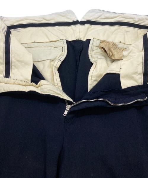 COMME des GARCONS COMME des GARCONS（コムデギャルソン コムデギャルソン）COMME des GARCONS COMME des GARCONS (コムデギャルソン コムデギャルソン) 裾ボタンポリパンツ ネイビー サイズ:SIZE Mの古着・服飾アイテム