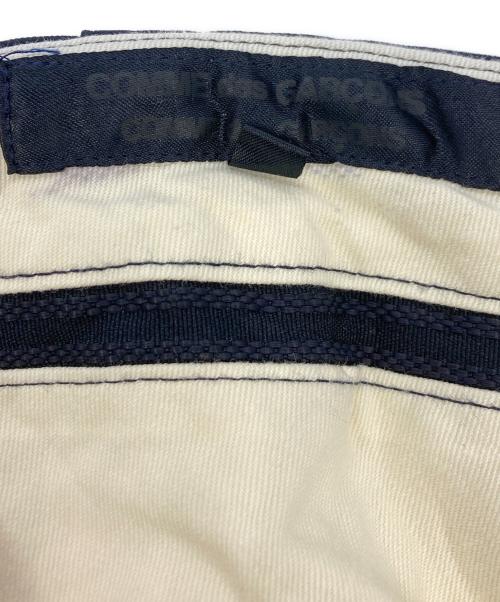 COMME des GARCONS COMME des GARCONS（コムデギャルソン コムデギャルソン）COMME des GARCONS COMME des GARCONS (コムデギャルソン コムデギャルソン) 裾ボタンポリパンツ ネイビー サイズ:SIZE Mの古着・服飾アイテム