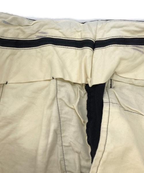 COMME des GARCONS COMME des GARCONS（コムデギャルソン コムデギャルソン）COMME des GARCONS COMME des GARCONS (コムデギャルソン コムデギャルソン) 裾ボタンポリパンツ ネイビー サイズ:SIZE Mの古着・服飾アイテム