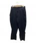 COMME des GARCONS COMME des GARCONS（コムデギャルソン コムデギャルソン）の古着「裾ボタンポリパンツ」｜ネイビー