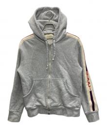GUCCI（グッチ）の古着「テクニカルラインジップパーカー」｜グレー