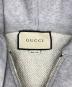 中古・古着 GUCCI (グッチ) テクニカルラインジップパーカー グレー サイズ:SIZE S：29000円