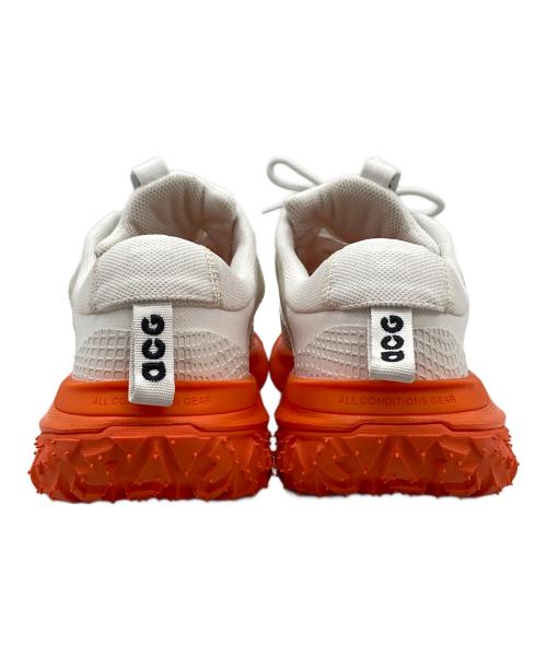 NIKE ACG（ナイキエーシージー）NIKE ACG (ナイキエージーシー) マウンテン フライ 2 ロー ホワイト×オレンジ サイズ:28の古着・服飾アイテム