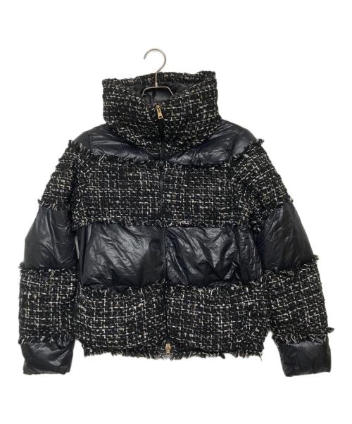 HERNO（ヘルノ）HERNO (ヘルノ) デュアルマテリアル ジャケット ブラック サイズ:SIZE 38の古着・服飾アイテム