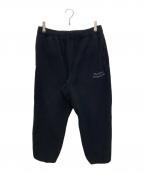 The Ennoy Professionalザ エンノイ プロフェッショナル）の古着「POLARTEC FLEECE PANTS」｜ブラック
