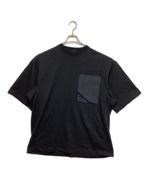 D-VEC（ディーベック）D-VEC (ディーベック) COTTON PLATING SHORT T SHIRTS ブラック サイズ:SIZE 3の古着・服飾アイテム