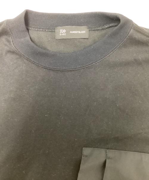 D-VEC（ディーベック）D-VEC (ディーベック) COTTON PLATING SHORT T SHIRTS ブラック サイズ:SIZE 3の古着・服飾アイテム