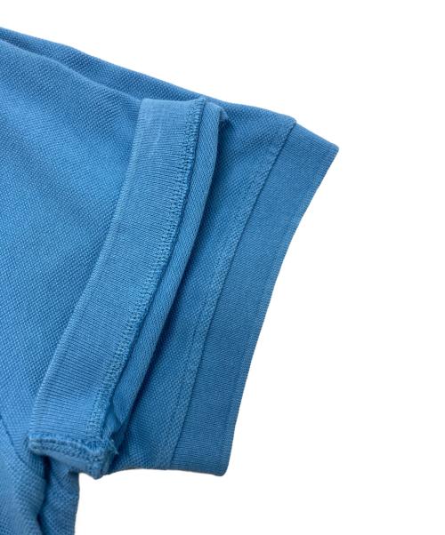 KENZO（ケンゾー）KENZO (ケンゾー) 花刺繍ポロシャツ スカイブルー サイズ:SIZE Mの古着・服飾アイテム