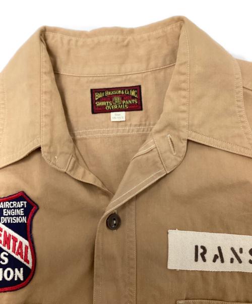 BUZZ RICKSON'S（バズリクソンズ）BUZZ RICKSON'S (バズリクソンズ) カスタムワークシャツ ブラウン サイズ:SIZE 15-15 1/2の古着・服飾アイテム
