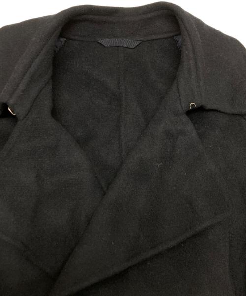 YLEVE（イレーヴ）YLEVE (イレーヴ) LAMBSWOOL DOUBLE CLOTHE BEAVER COAT ネイビー サイズ:SIZE 4の古着・服飾アイテム