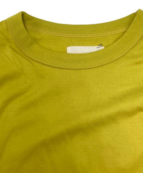 MARKAWARE（マーカウェア）MARKAWARE (マーカウェア) COMFORT FIT Tee ORGANIC EGYPTIAN COTTONTシャツ イエロー サイズ:SIZE 1の古着・服飾アイテム