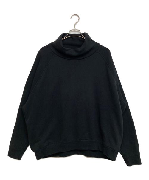 Graphpaper（グラフペーパー）Graphpaper (グラフペーパー) LOOPWHEELER (ループウィラー) ハイネックスウェット ブラック サイズ:SIZE 2の古着・服飾アイテム
