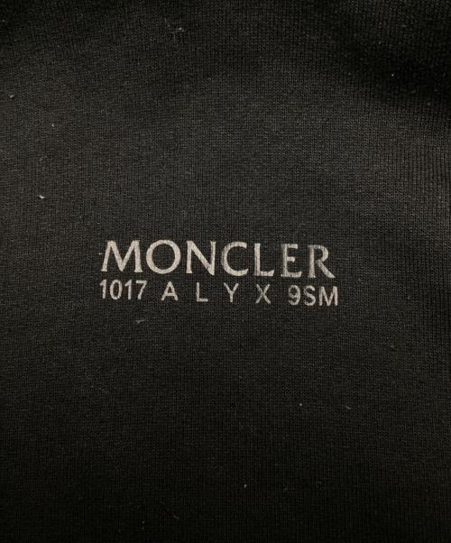 MONCLER GENIUS（モンクレール ジーニアス）MONCLER GENIUS (モンクレール ジーニアス) 1017 ALYX 9SM (アリクス) バックロゴパーカー ブラック サイズ:SIZE Lの古着・服飾アイテム