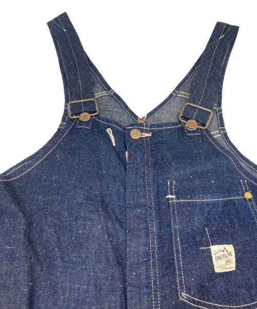 anachronorm（アナクロノーム）anachronorm (アナクロノーム) デニムオーバーオール インディゴ サイズ:SIZE 32の古着・服飾アイテム