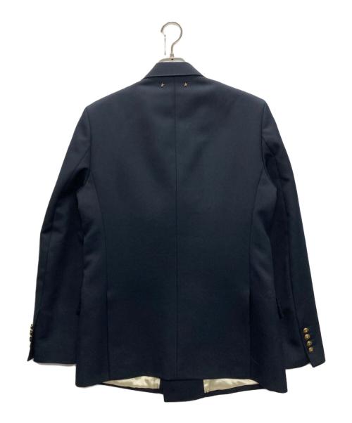 GOLDEN GOOSE（ゴールデングース）GOLDEN GOOSE (ゴールデングース) ダブルブレストブレザー ネイビー サイズ:SIZE 48の古着・服飾アイテム