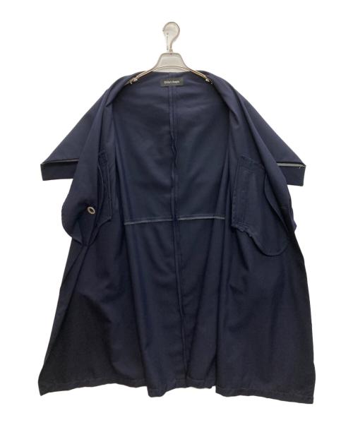 D.Nart.Ampta（ディー・ナート・アンプタ）D.Nart.Ampta (ディー・ナート・アンプタ) セーラーカラーウールコート ネイビー サイズ:SIZE Mの古着・服飾アイテム