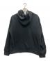 NVRFRGT (ネヴァーフォーゲット) RECYCLED COTTON STUDDED HOODED SWEATSHIRT ブラック サイズ:１：12000円