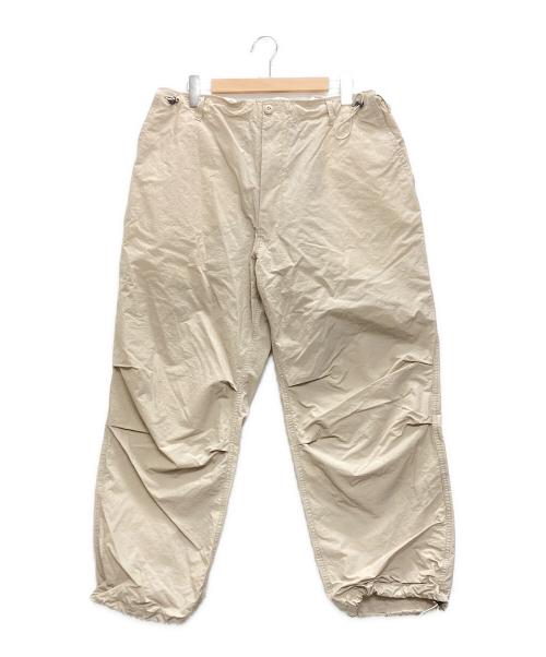 SEDAN ALL-PURPOSE（セダンオールパーパス）SEDAN ALL-PURPOSE (セダンオールパーパス) ナイロンテックパンツ ベージュ サイズ:SIZE Lの古着・服飾アイテム