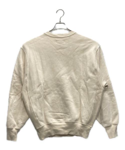 HERILL（ヘリル）HERILL (ヘリル) クルーネックスウェット ベージュ サイズ:SIZE 2の古着・服飾アイテム