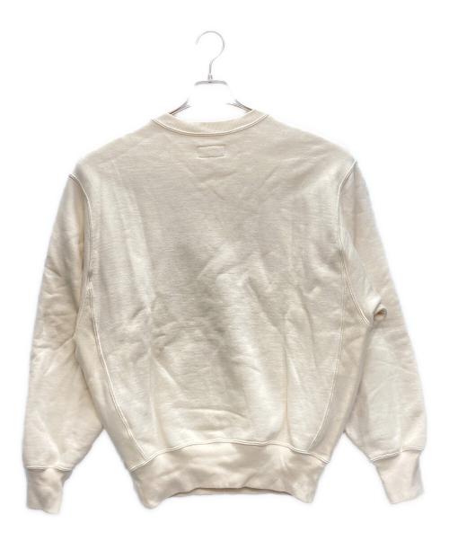 HERILL（ヘリル）HERILL (ヘリル) クルーネックスウェット ベージュ サイズ:SIZE 2の古着・服飾アイテム