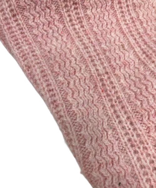 crepuscule（クレプスキュール）crepuscule (クレプスキュール) Rib Pattern Polo CD ピンク サイズ:SIZE 2の古着・服飾アイテム