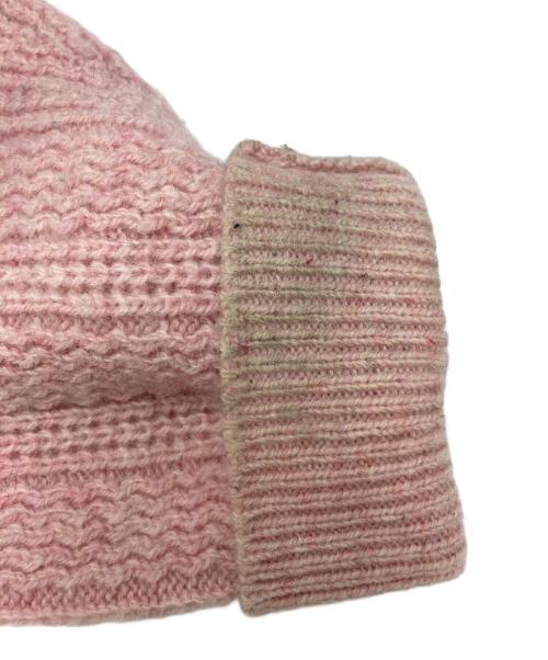 crepuscule（クレプスキュール）crepuscule (クレプスキュール) Rib Pattern Polo CD ピンク サイズ:SIZE 2の古着・服飾アイテム