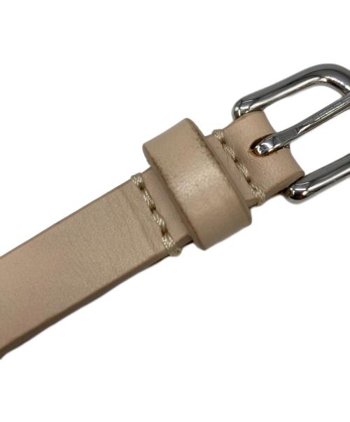 ISABEL MARANT（イザベルマラン）ISABEL MARANT (イザベルマラン) Odena calfskin leather belt ベージュ サイズ:SIZE Mの古着・服飾アイテム