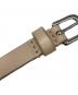 中古・古着 ISABEL MARANT (イザベルマラン) Odena calfskin leather belt ベージュ サイズ:SIZE M：10000円