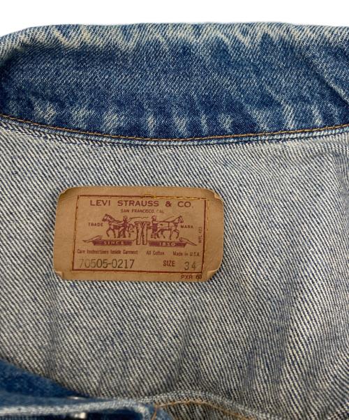LEVI'S（リーバイス）LEVI'S (リーバイス) トラッカージャケット インディゴ サイズ:SIZE 34の古着・服飾アイテム