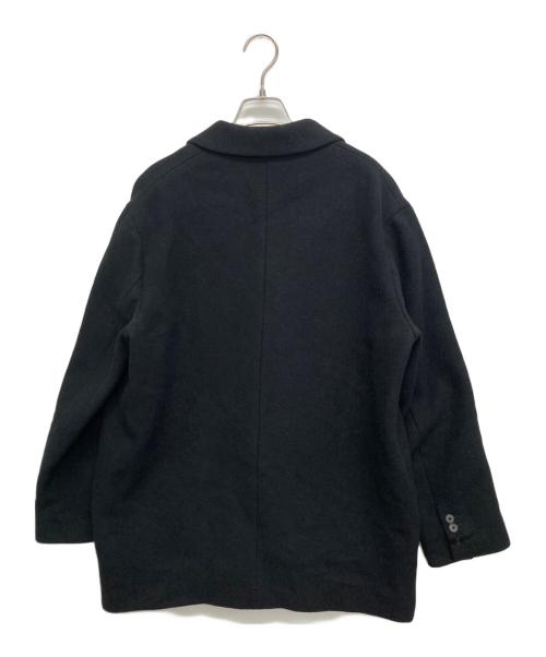 ATON（エイトン）ATON (エイトン) AIR DOUBLE MELTON JACKET ブラック サイズ:SIZE　4の古着・服飾アイテム