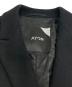 中古・古着 ATON (エイトン) AIR DOUBLE MELTON JACKET ブラック サイズ:SIZE　4：17000円