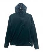 GYAKUSOUギャクソウ）の古着「ハーフジップパーカー」｜ブラック