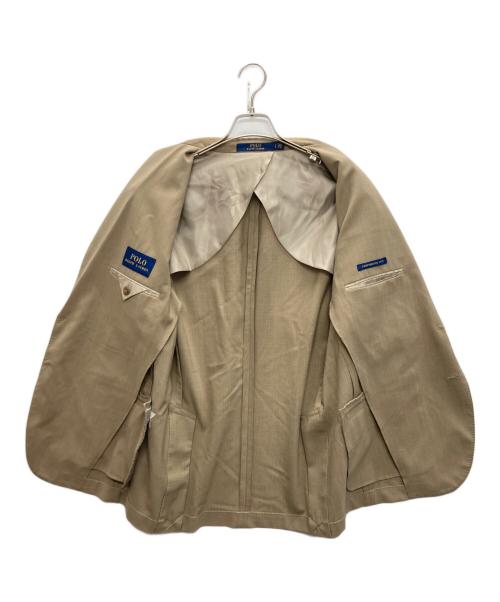 POLO RALPH LAUREN（ポロ・ラルフローレン）POLO RALPH LAUREN (ポロ・ラルフローレン) アンコンテーラードジャケット ベージュ サイズ:SIZE Lの古着・服飾アイテム