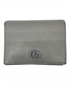 GUCCIグッチ）の古着「ダブルG ミニウォレット」｜グレー