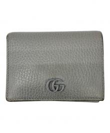 GUCCI（グッチ）の古着「ダブルG ミニウォレット」｜グレー