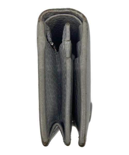 GUCCI（グッチ）GUCCI (グッチ) ダブルG ミニウォレット グレーの古着・服飾アイテム