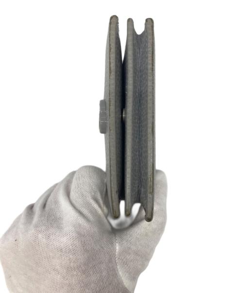 GUCCI（グッチ）GUCCI (グッチ) ダブルG ミニウォレット グレーの古着・服飾アイテム