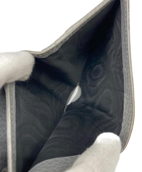 GUCCI（グッチ）GUCCI (グッチ) ダブルG ミニウォレット グレーの古着・服飾アイテム