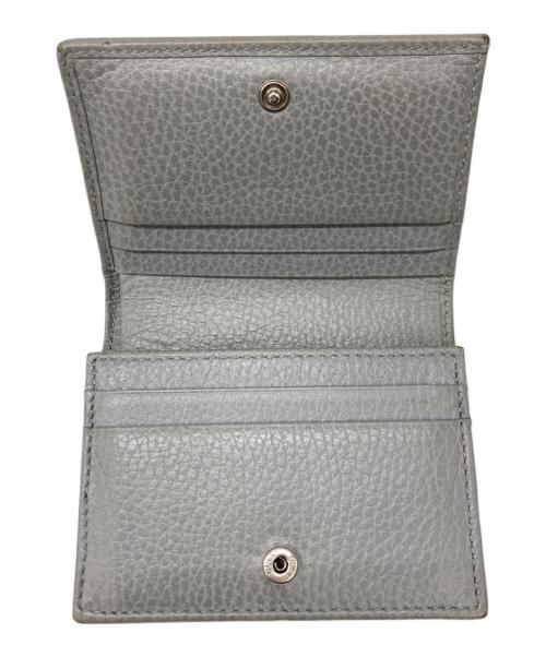 GUCCI（グッチ）GUCCI (グッチ) ダブルG ミニウォレット グレーの古着・服飾アイテム