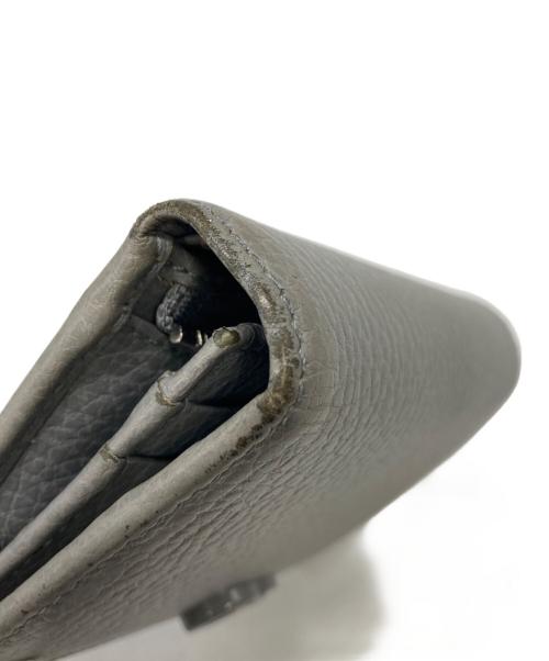 GUCCI（グッチ）GUCCI (グッチ) ダブルG ミニウォレット グレーの古着・服飾アイテム