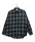 MARKAWARE（マーカウェア）の古着「COMFORT FIT SHIRT ORGANIC WOOL CHECK VIYELLA」｜グレー×ブラック
