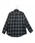 MARKAWARE (マーカウェア) COMFORT FIT SHIRT ORGANIC WOOL CHECK VIYELLA グレー×ブラック サイズ:SIZE 2：10000円