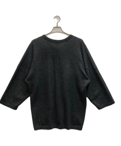 COMOLI（コモリ）COMOLI (コモリ) カシミヤ メッシュニット グレー サイズ:SIZE 3の古着・服飾アイテム