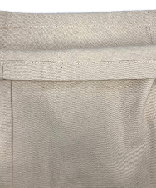 adidas（アディダス）adidas (アディダス) プレミアム エッセンシャルズ デニムバルーンパンツ ベージュ サイズ:Lの古着・服飾アイテム