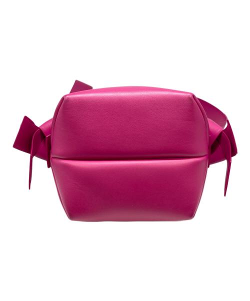 Acne studios（アクネ ストゥディオス）Acne studios (アクネ ストゥディオス) ムスビ ミニ ショルダーバッグ ピンクの古着・服飾アイテム